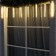 Garland “icicles rhyflated” 2.5 × 0.3 m, IP65, transparent thread, 192 LED, glow warm white with a drain effect, 12 V effect