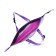 A3 folder with handles, plastic, lightning from above, Devente Listen to Your Heart, 467x338x100mm, inner pocket