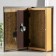 Safe-book wood to the leatherette "sailing ship" 21x13x5 cm