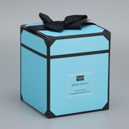 Aromatic candle "Aroma Candle", black chestnut bunge, 8x9 cm-5