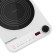 Induction tile Maunfeld EFI271MWH, 2000 watts, 1 burner, timer, white and black