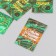 Malachite cardboard tag a set 10 pcs (5 types) 4x6 cm