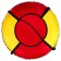 Winter Star tubing-vatter, Czech diameter 100 cm, red/yellow color