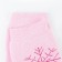 Women's socks "Snowflake", light pink color, size 23-25