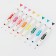Fleeters-stamps 8 colors Gamma "Baby", bilateral, thickened, washed off, 100822_8