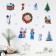 Interior sticker "Magic New Year", 29.7 x 42 cm, New Year