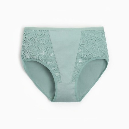 Panties female color green, size 48-50