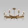 Smart ceiling lamp Arrista, 60W, E14, 76x76x51 cm