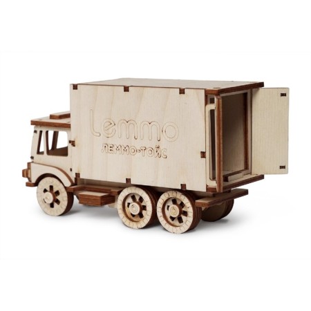 Wooden designer "Truck Chip"-1