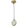 Lamp Bayerlux 2264/1 LED 6W gold 11x10x12-112 cm