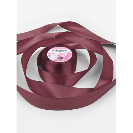 Satin tape, 40 mm × 23 ± 1 m, color Pink Antik No. 102