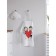 Apron of a kitchen with a photo print "Love for two", adjustable, size OS