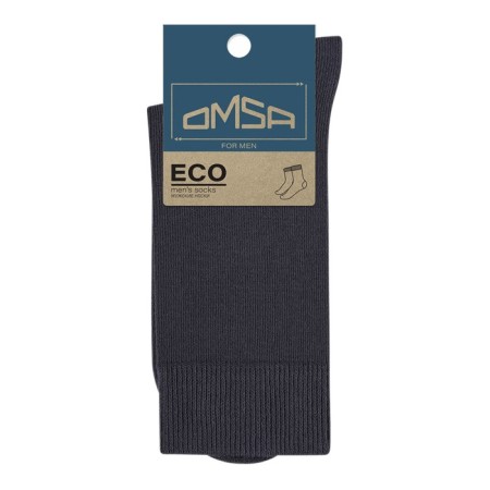 Male socks Omsa Eco, size 42-44, Grigio Scuro color