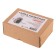 Nut of SkyWay cone, M12x1.25 closed 32mm, key 21mm, chromium, set 20 pcs