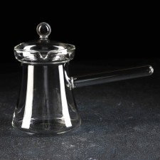 Glass Turkish with a lid Magistro 