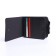 Male purse on a magnet, black color