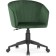 Computer chair thibault plastic/velor, black/green 60x60x81 cm