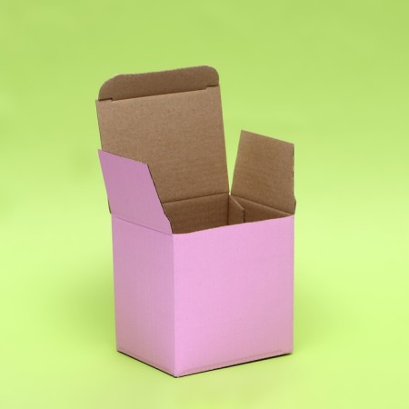 Box under a mug, without a window, pink 12 x 9.5 x 12 cm-2