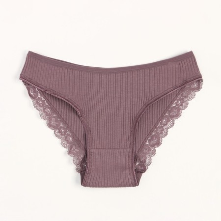 Panties female color dusty rose, size 46-48