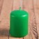 Candle - cylinder, 4x5cm, 7 hours, 47 g, green