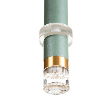 Suspension lamp "Regent" LED 5W 4000k Green 3.3x3.3x30-130cm-6