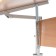 The table is a student round. double-adjustable tilt over the angle and height growth gr. No. 3-5