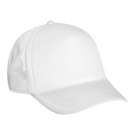 Baseball cap, white color, size 56-58