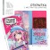 Postcard with a place for chocolate "Super Girl"