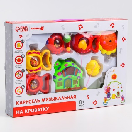 Mobile Musical "Gingerbread House. Fish ", groovy-9