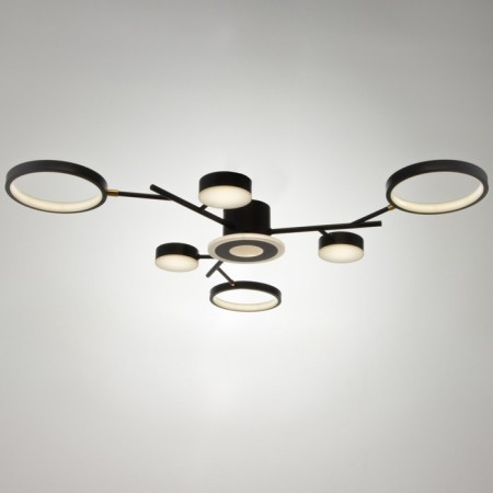 Causteen with PDD 2300/7BK LED 150W 3000-6000K black 75x75x9 cm Bayerlux-1