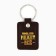 New Year keychain, for keys "Happy New Year" to the leatherette., 4 x 8.5 cm