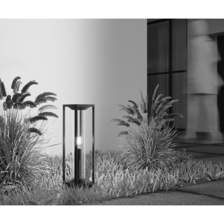 Landscape lamp Outdoor O452FL-01GF1, E27, 1x15 W, 145x145x500 mm, graphite-6