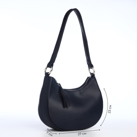 Women's bag with lightning, blue color-2