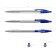 A set of ballpoints 4pcs Erichkrause R-301 "Classic Matic" UZ 1.0, blue 46750