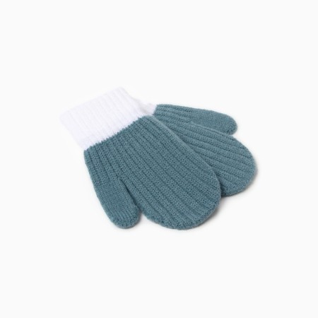Baby mittens minku, sea wave color, 15 cm