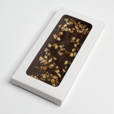 Chocolate box, confectionery packaging, “with love”, with a window, 17.3 x 8.8 x 1.5 cm-2