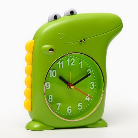 Clock - HEARD TRAIDE "CREMICE" Children's, discrete move, D -9 cm, 12 x 15 cm, aa-1
