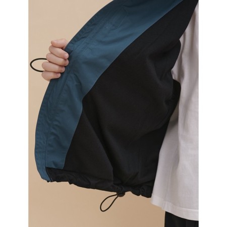 Vetrovka for boys, height 110 cm, sea wave color-1