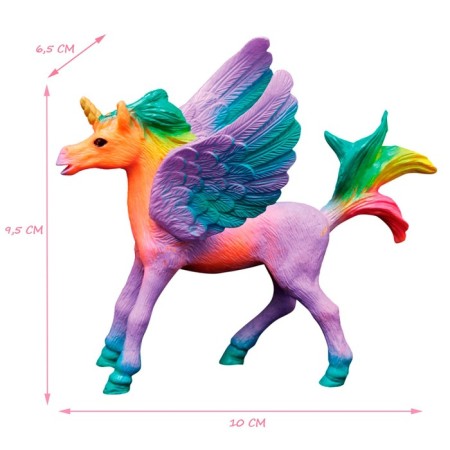 Figure "World of Fantasy: Violet foal for the unicoride with wings"-1