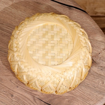 Vaska wicker, from bamboo 22x22x7 cm-4
