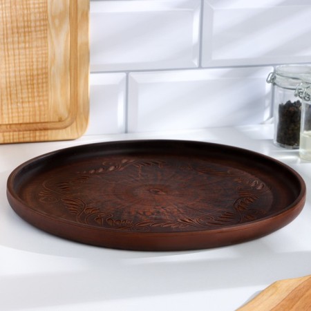 Pizza dish "Binding", 2.5 x 28 x 28 cm