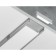 Profile aluminum overhead ambrella Illumination alum Profile, GP1800AL, 2000x6x23.8 mm, silver color, matte divet