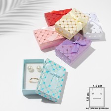 Gift box for the “Cubes” set, 5 × 8 (the size of the useful part is 4.5 × 7.5 cm), the color of mix