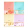 A notebook of 96 sheets in the Calligrata cage "Marble with a strip", cover coated cardboard, glossy lamination, block offset mix