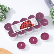 A set of aromatic tea candles in the shock 