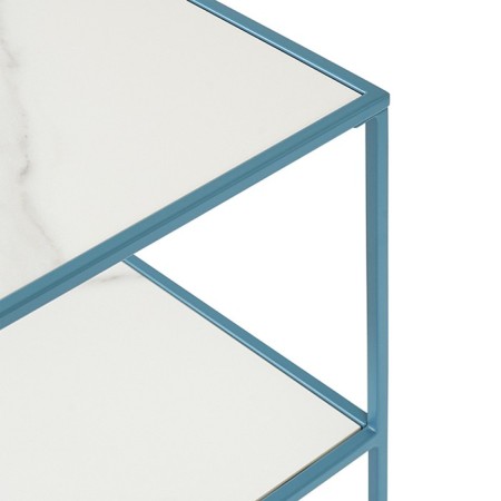 Class Mayen table, 380 × 380 × 520 mm, turquoise color-9