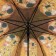 Umbrella - a semi -automatic "kiss", 8 knitting needles, r = 52 cm, beige color