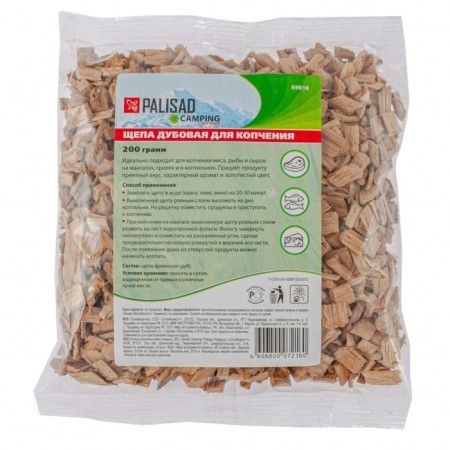 Smoking chips Palisad Camping "Oak", 200 g