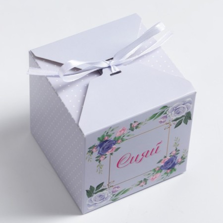 Folding box "Shine", 10 x 10 x 10 cm-1