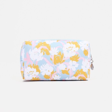 Cosmetic bag with lightning, blue/multi -colored color-1